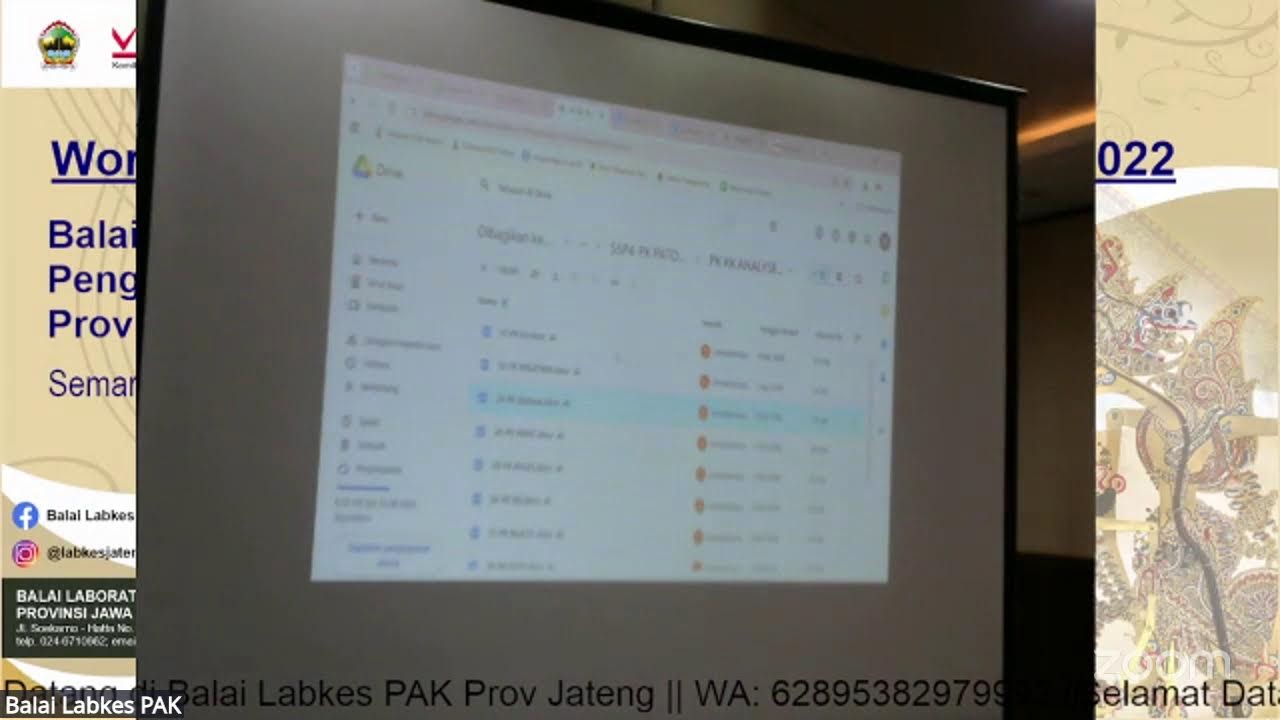 Workshop Penyusunan dokumen ISO 15189