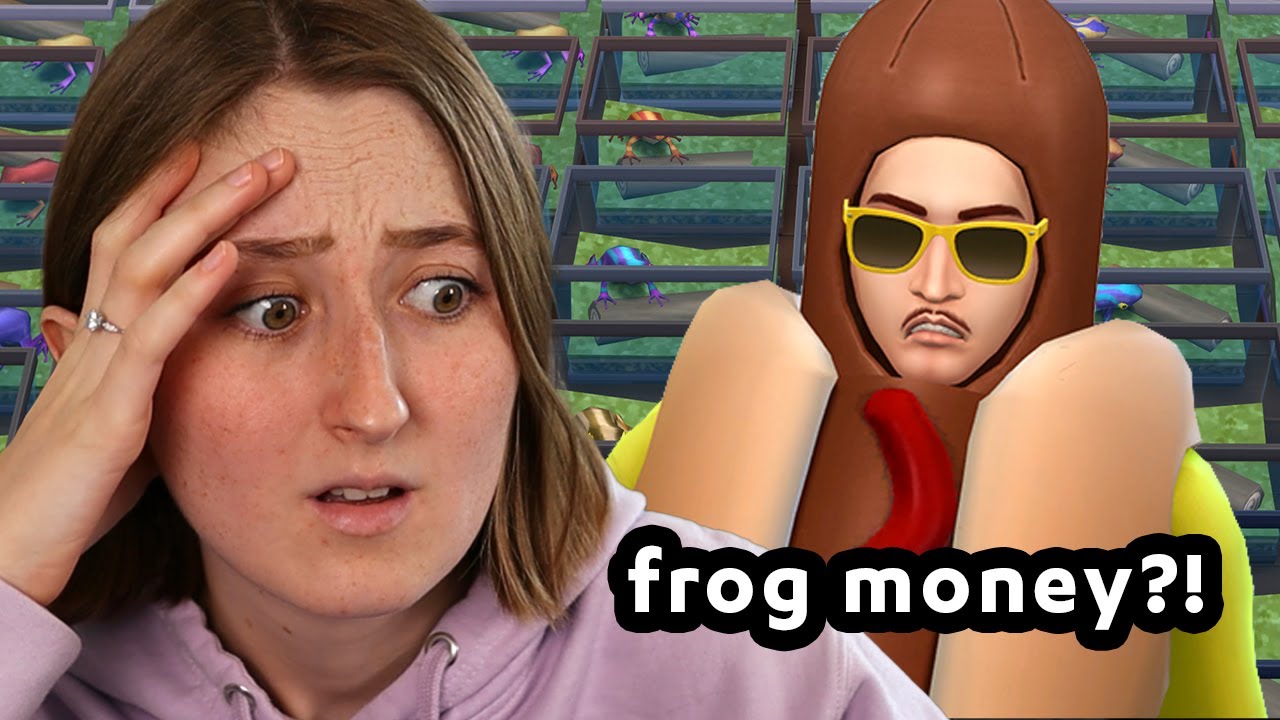 Can I get rich in The Sims with just FROGS?