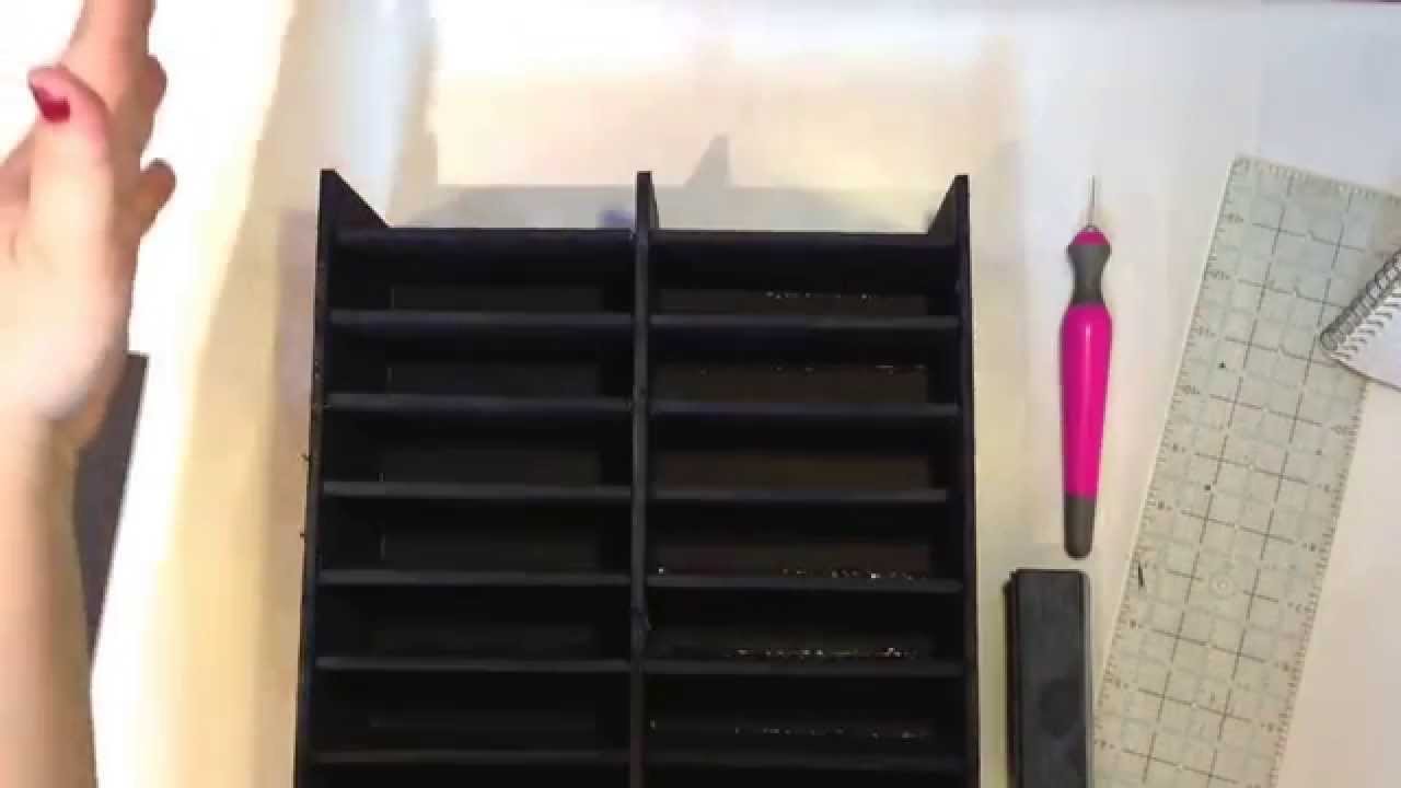 Stampin' up ink pad storage unit