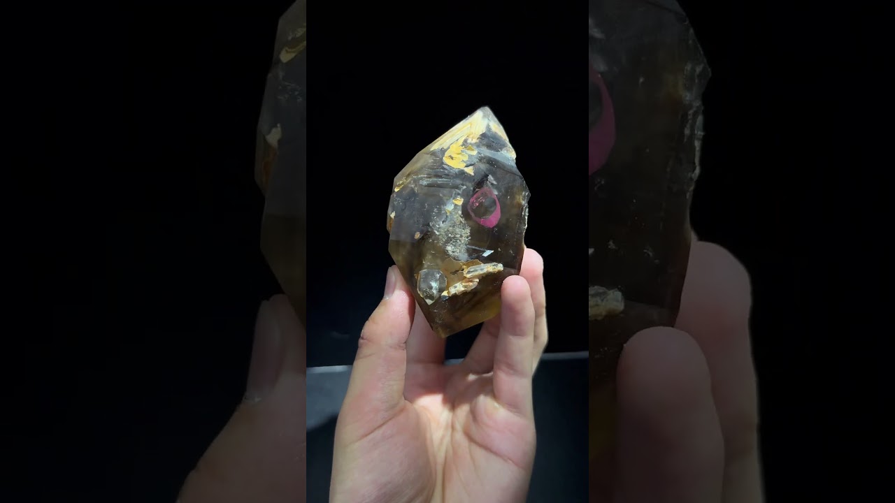 Skeleton crystal. The crystal is intact and has a unique shape.