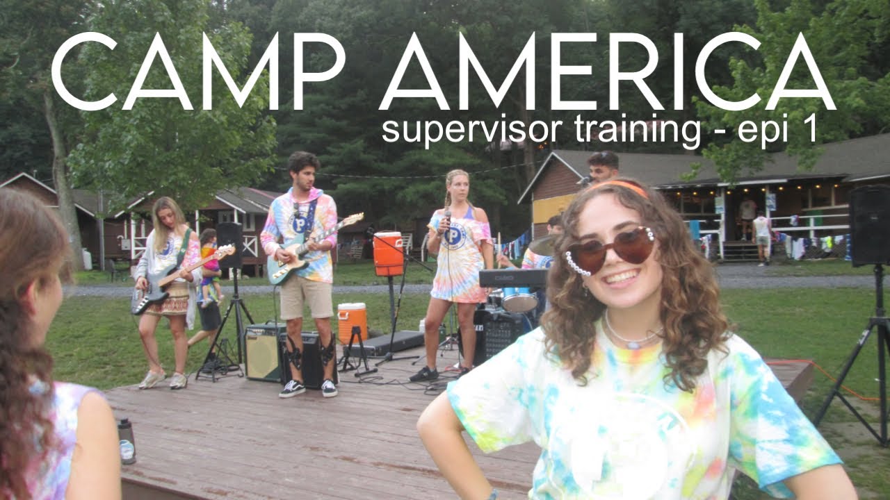 Camp America Vlog (supervisor training) | what it's like working at an American summer camp | epi 1
