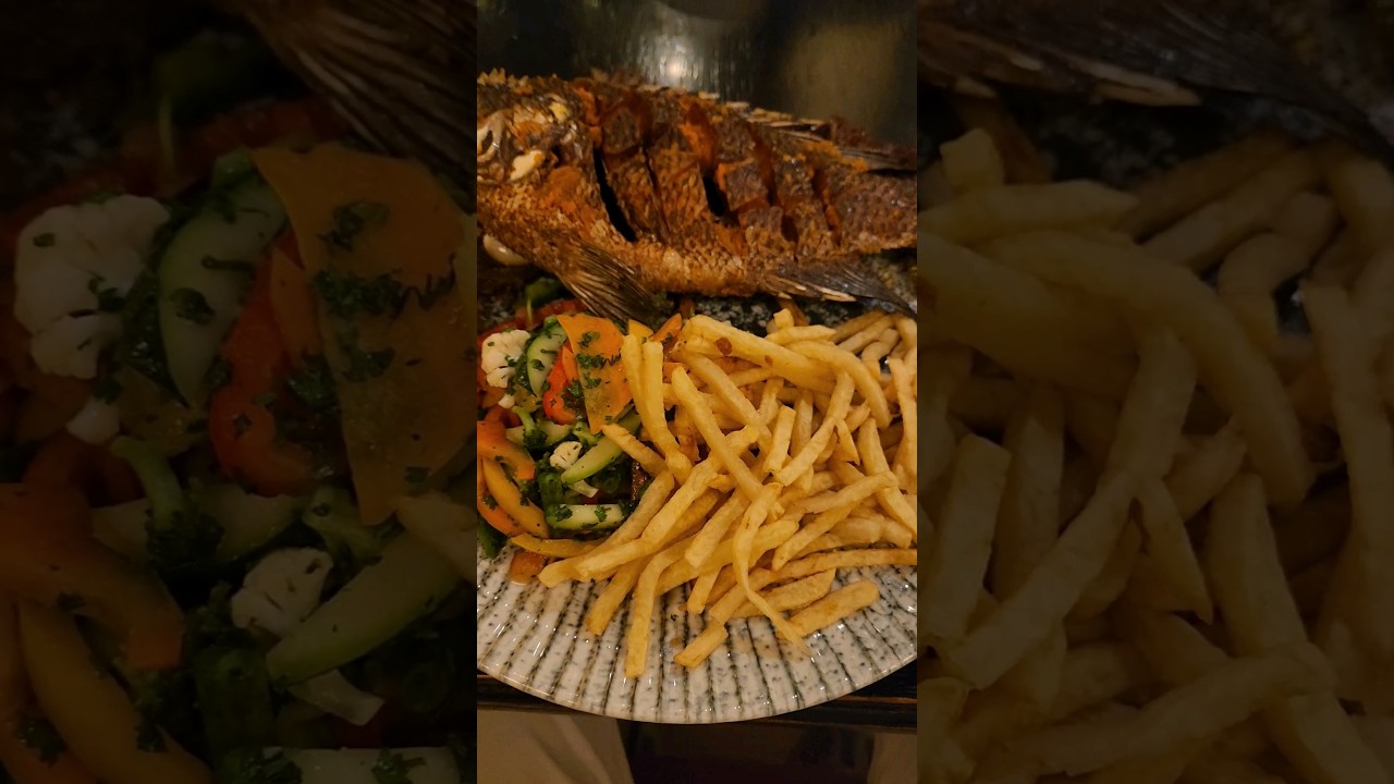 🇺🇬 ORGANIC Tilapia at Cafesserie #Kampala #Uganda ... please subscribe