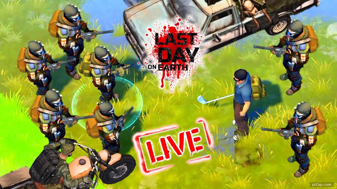 РЕЙДИМ БАЗУ ИГРОКОВ ПЕРЕД СНОМ в игре Last Day on Earth: Survival live