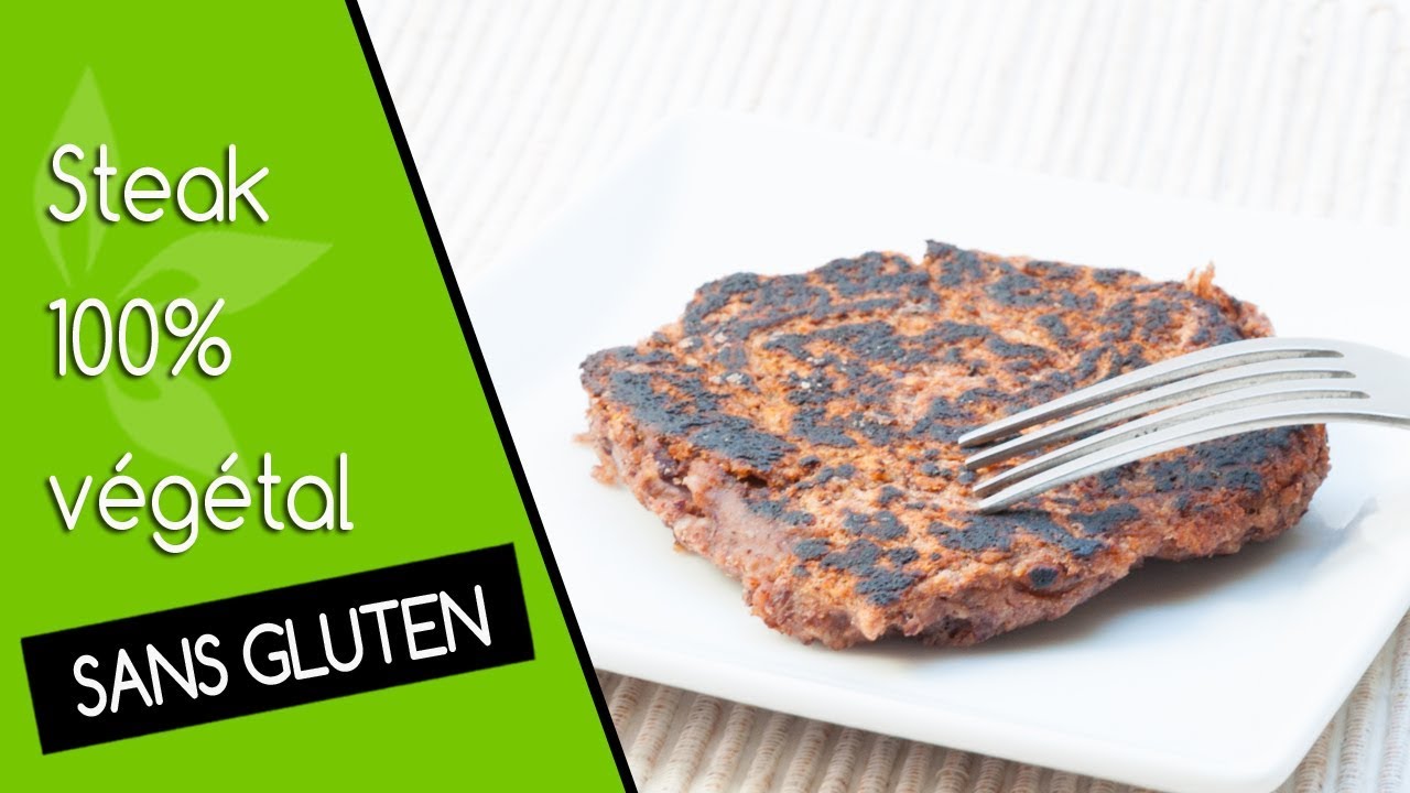 Steak végétal, recette vegan et sans gluten