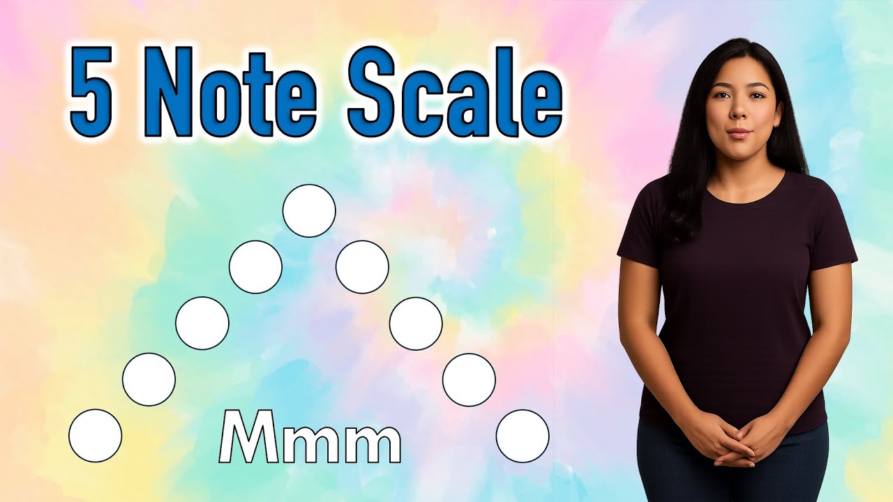 5-Note Scale 'Mmm' Warm-Up 🎶 Fun Vocal Exercise for Singers