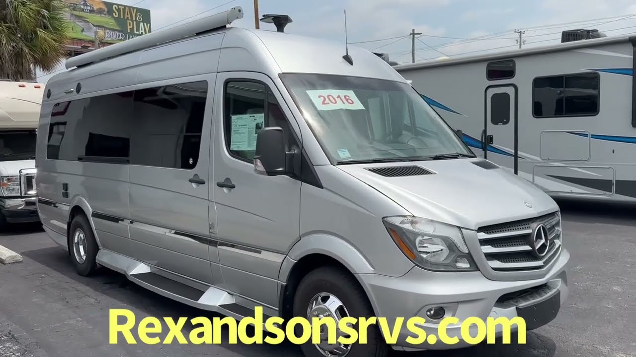 Winnebago ERA 170C Used 2016 Class B Van Camper with Slide-Out Mercedes Diesel 3.0L V-6
