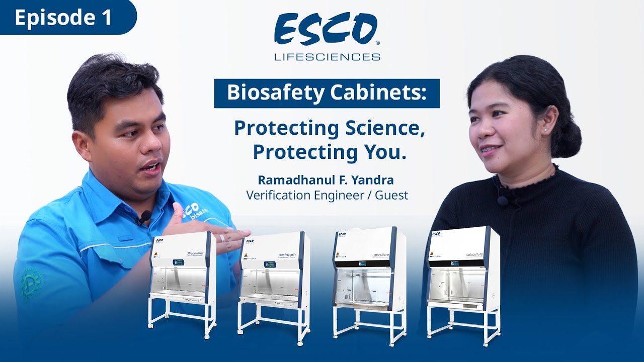 Podcast Episode 1: Biosafety Cabinets | Protecting Science, Protecting You