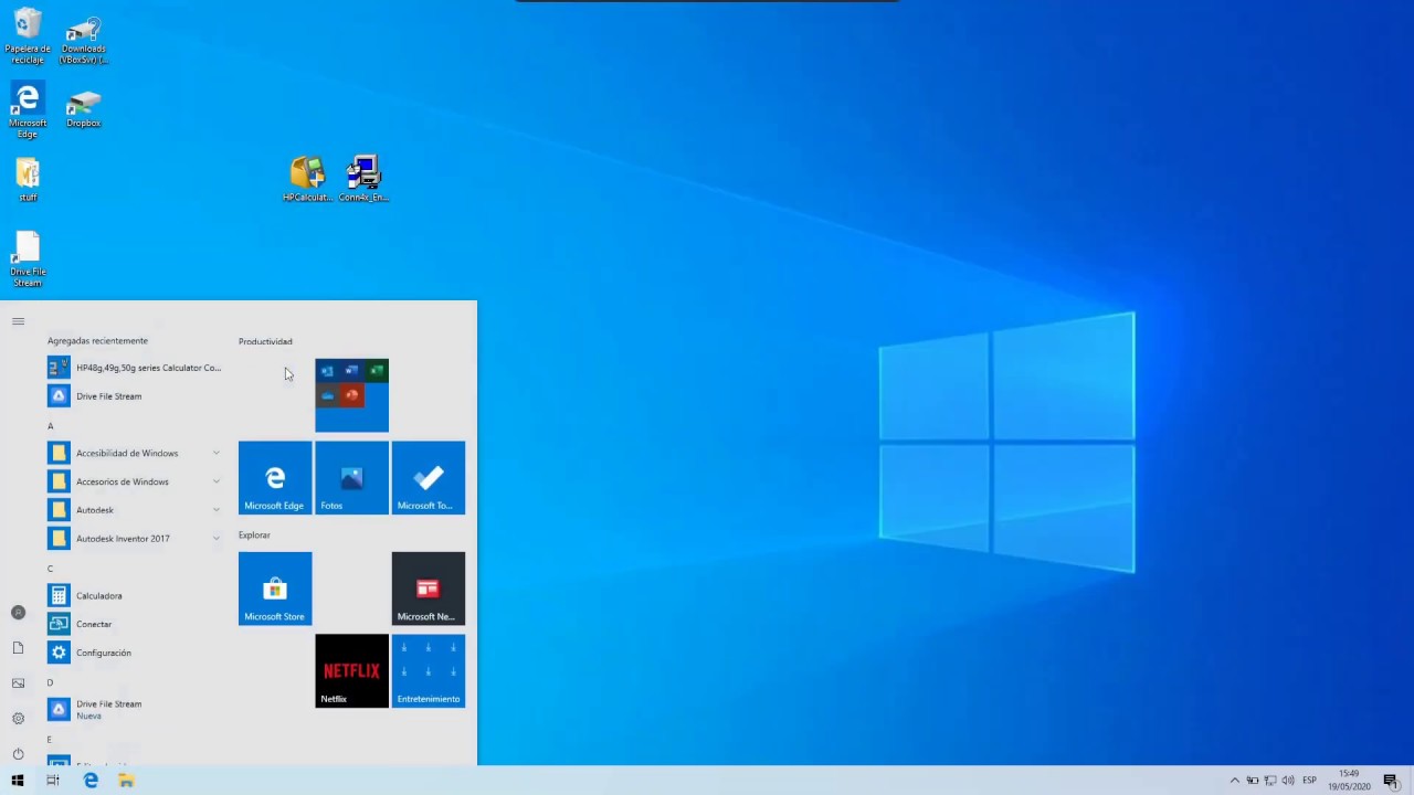 Conectar HP50G a PC con Windows 10