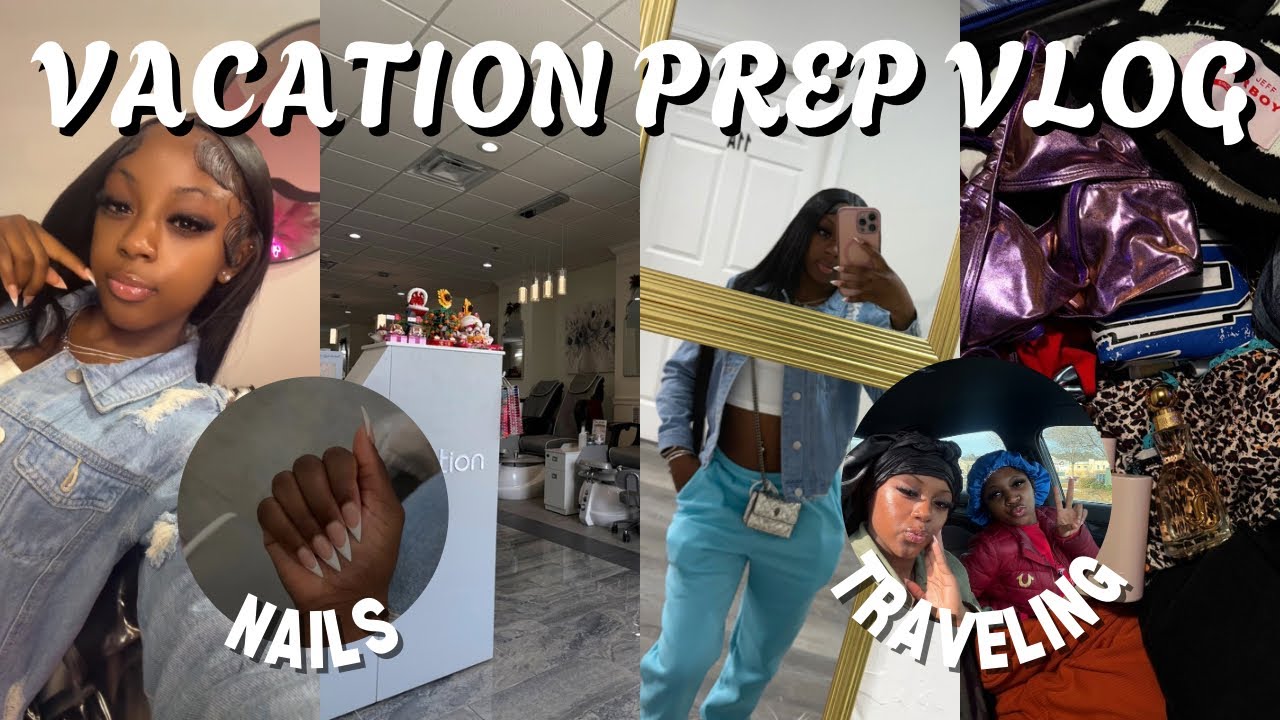 VACATION PREP VLOG: maintenance, packing, traveling, clothing haul, store runs,+more||Destiny Ja’Nay