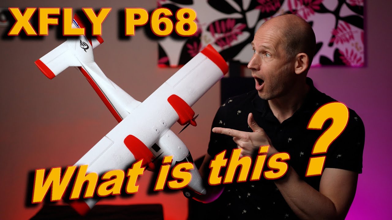 XFLY P-68 Best RC twin prop plane 2024?