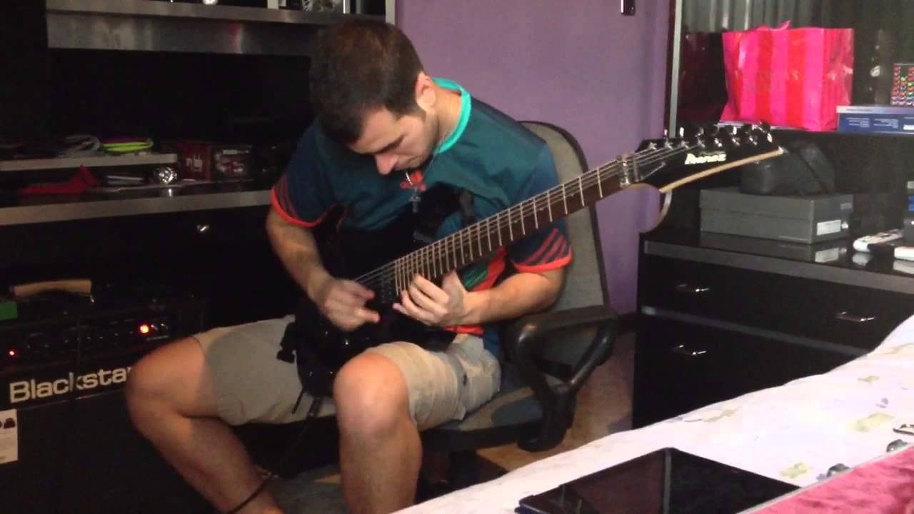 Ibanez RG1527 with crunchlab and liquifire