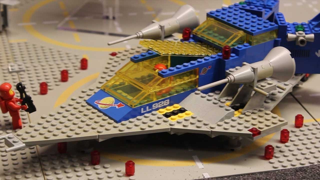 LEGO classic Space Ships 928, 924, 918 and others from 1978