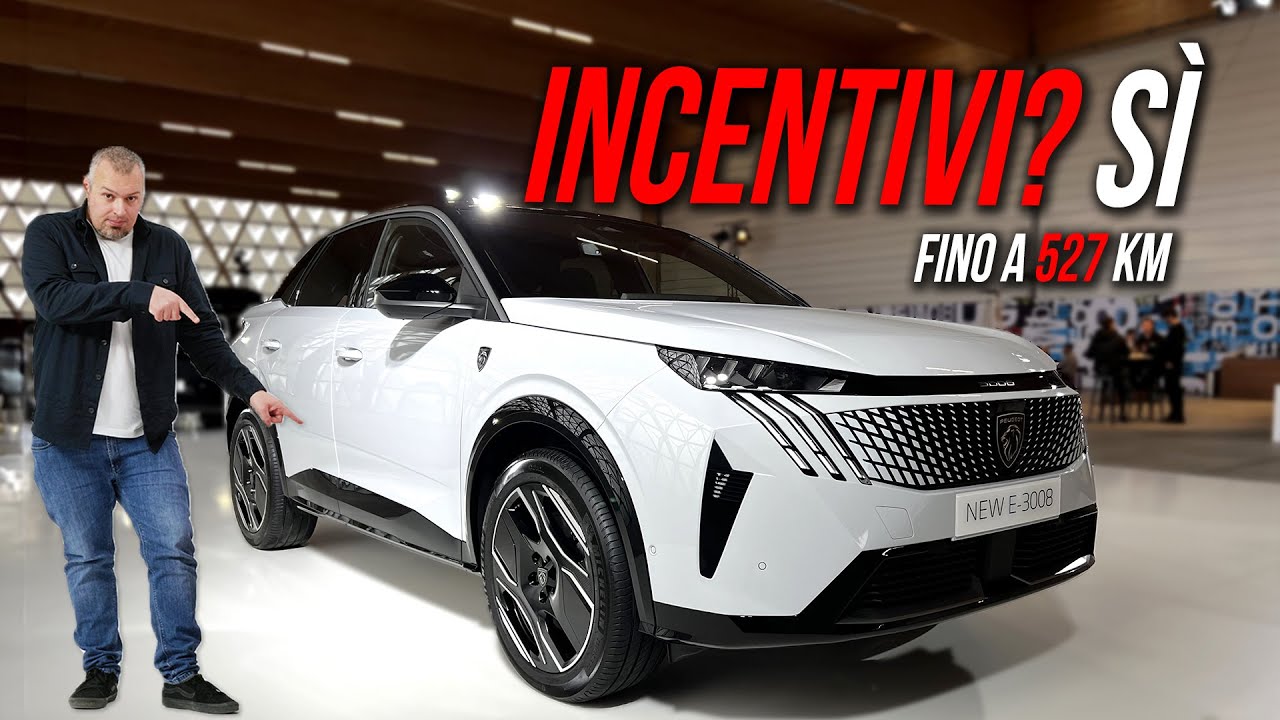 PEUGEOT e-3008 🔋 salto QUANTICO per STELLANTIS⚡PROVA su STRADA