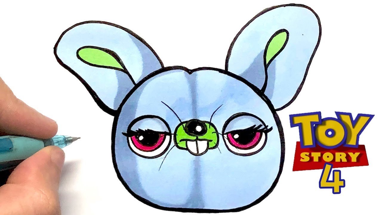 COMMENT DESSINER BUNNY DE TOY STORY 4