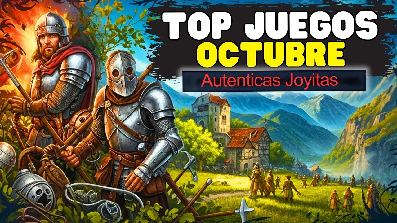 Los 50 Mejores Juegos en OCTUBRE que DEBES JUGAR ✅