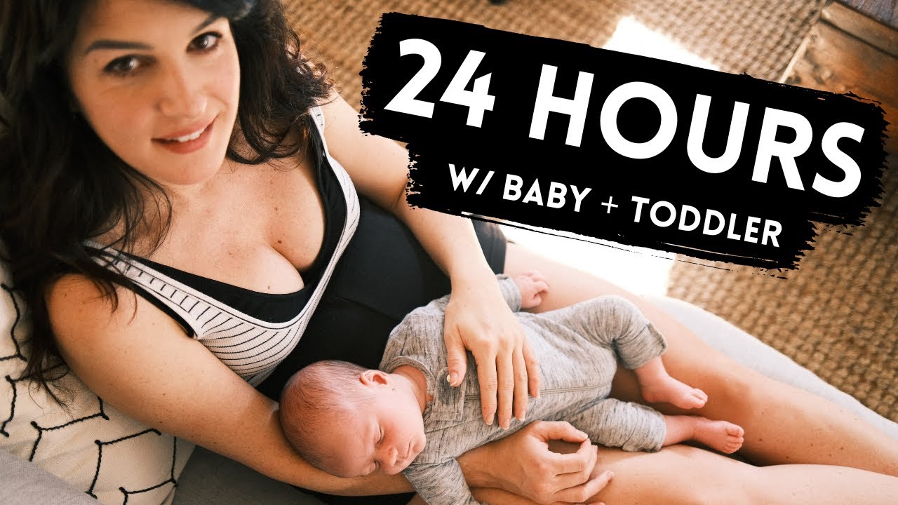 DAY IN THE LIFE w/ A Newborn Baby (And Toddler!) | Family Vlog | Shenae Grimes Beech