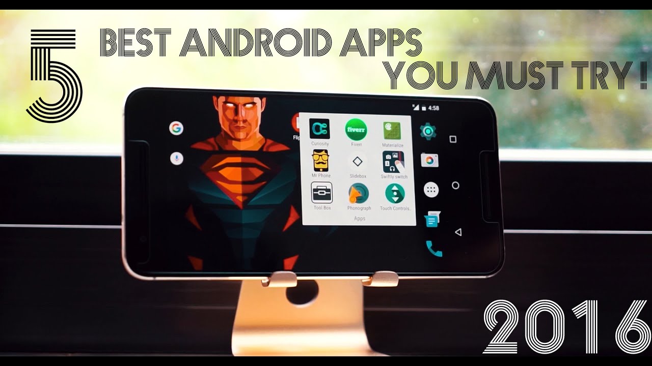 5 Best Android Apps 2016 | MUST TRY