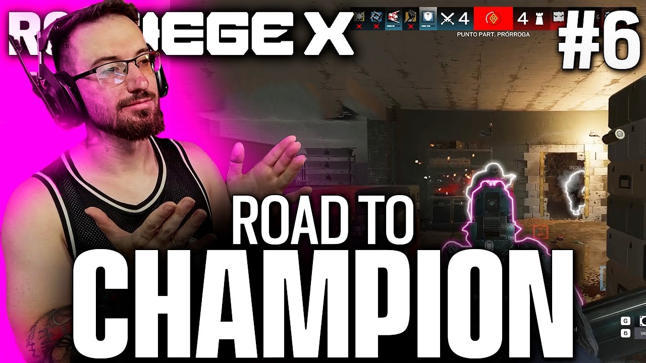 ESTA JUGADA me SUBÍO 1 RANGO #6 | ROAD to CHAMPION | RAINBOW SIX SIEGE X