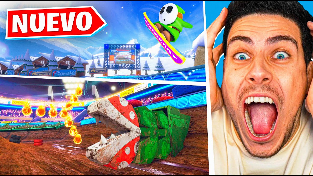 LLEGAN los NUEVOS CIRCUITOS de la WAVE 4 de MARIO KART 8 DELUXE 😱