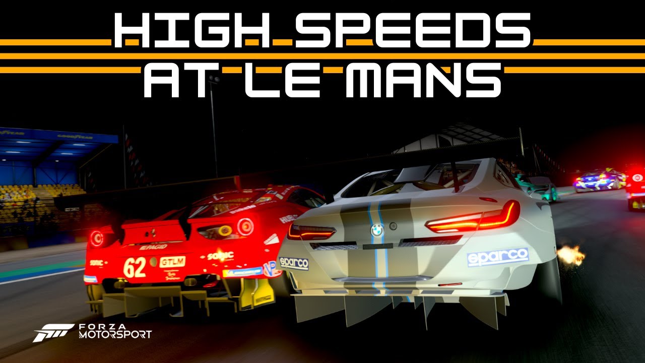 An epic high speed climb up the field | Le Mans Full Circuit | BMW M8 GT2 | Forza Motorsport