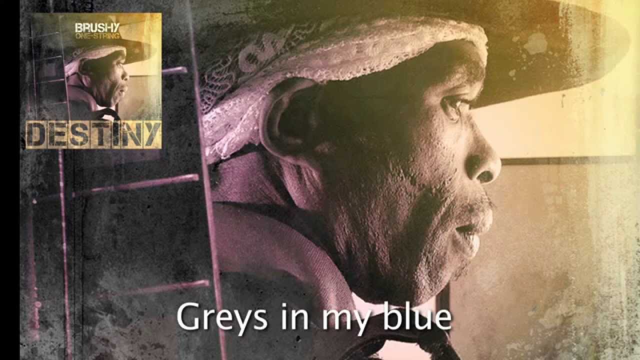 Brushy One String | Grey In My Blue (Lyrics)