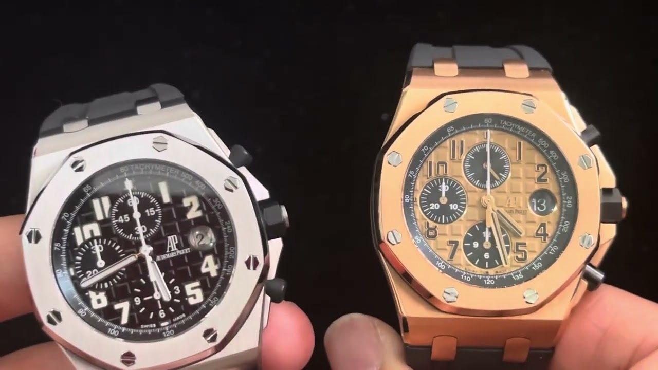 中晒毒最抵玩又有睇頭嘅A P  ROO AUDEMARS PIGUET ROYAL OAK OFFSHORE 26710 my first AP