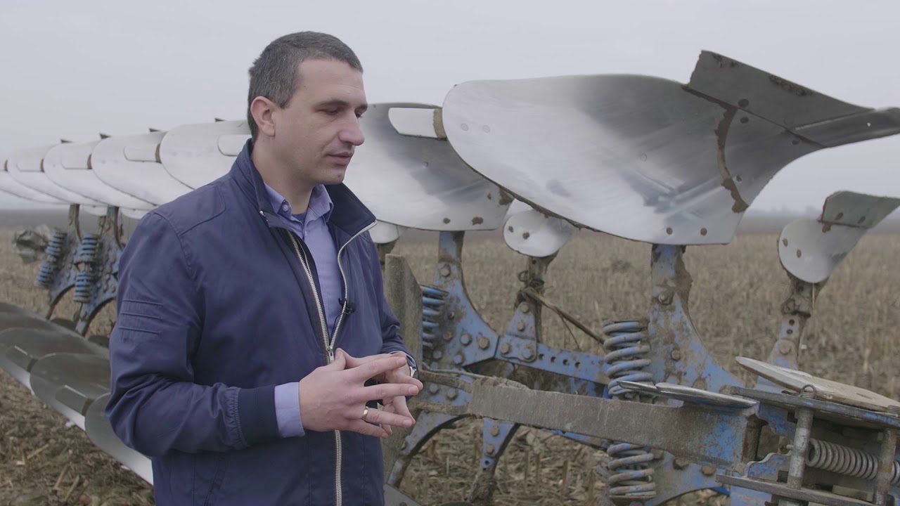 UNIROL Испытание долота для плуга Lemken