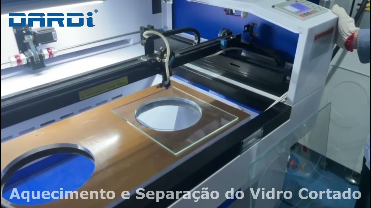Novidade:  Corte Laser de VIDROS, reduza os custos de produção !