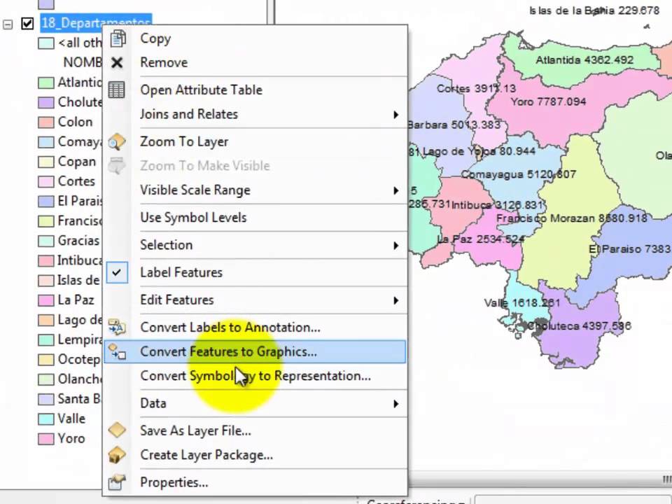 ArcGIS - 07 - Etiquetas o Labels