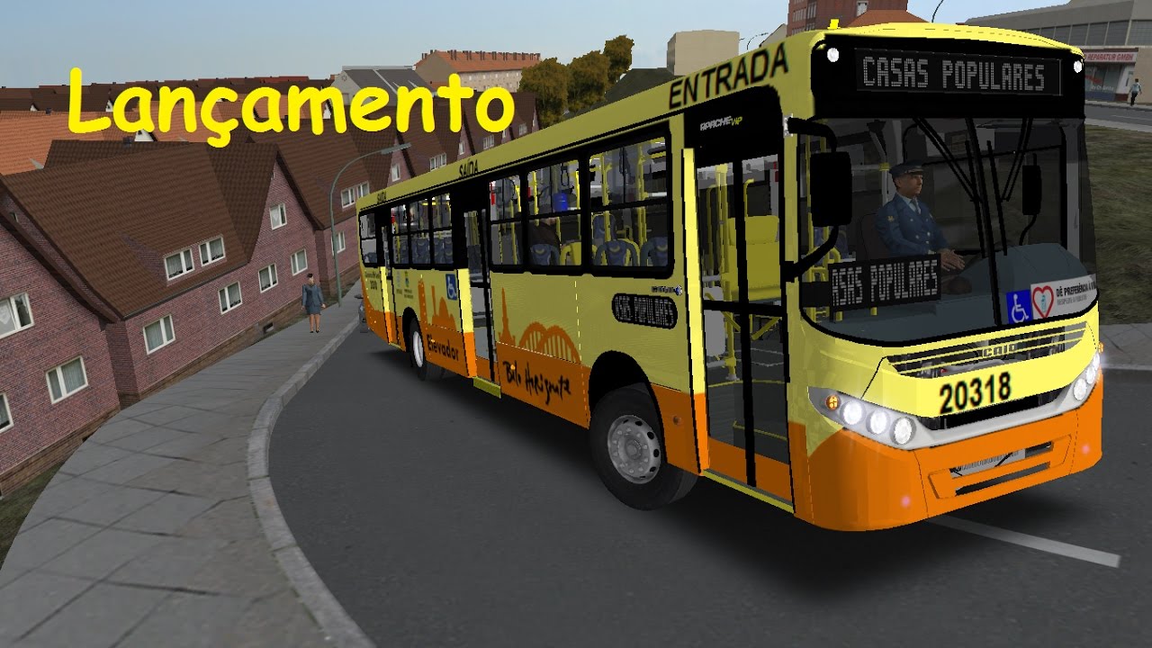 OMSI 2 - Lançamento, Caio Apache Vip 3 MB OF-1721 BTC 5 Alongado► Logitech G27/ Ribeiro De Abreu