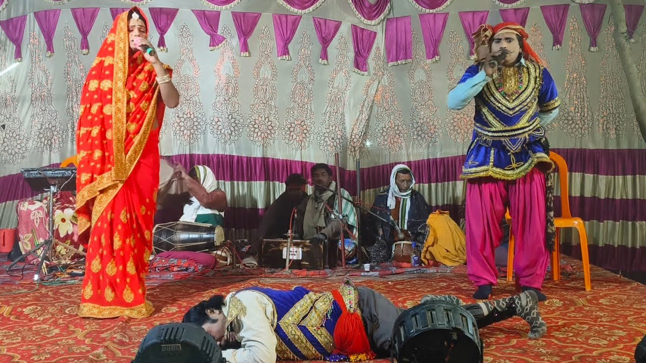 अल्लाह रुदल मैथिली नाच प्रोग्राम राज बटवारा Allah Rudal Rajbatvara nach program number van 