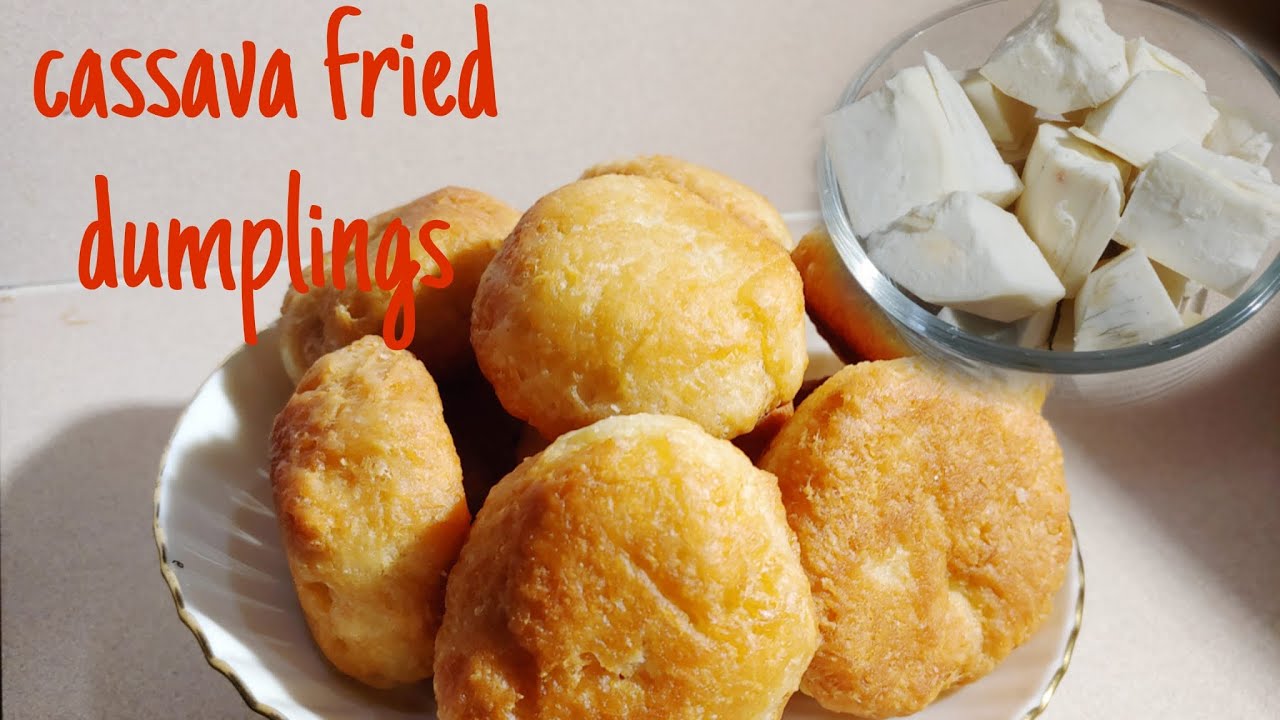Mouthwatering cassava fried dumplings