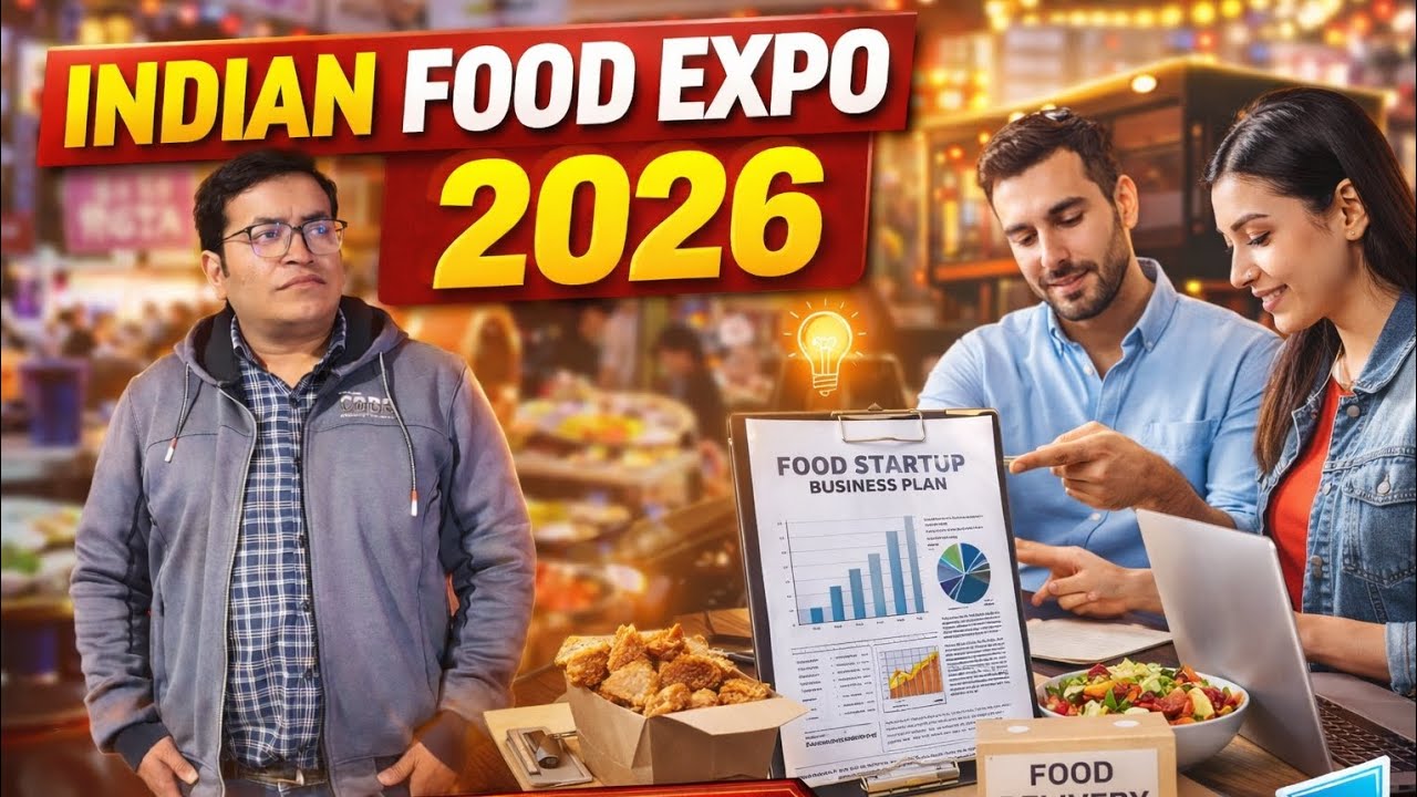 Indian Food Expo 2026 🔥 | Food Startup Ideas That Will Blow Your Mind