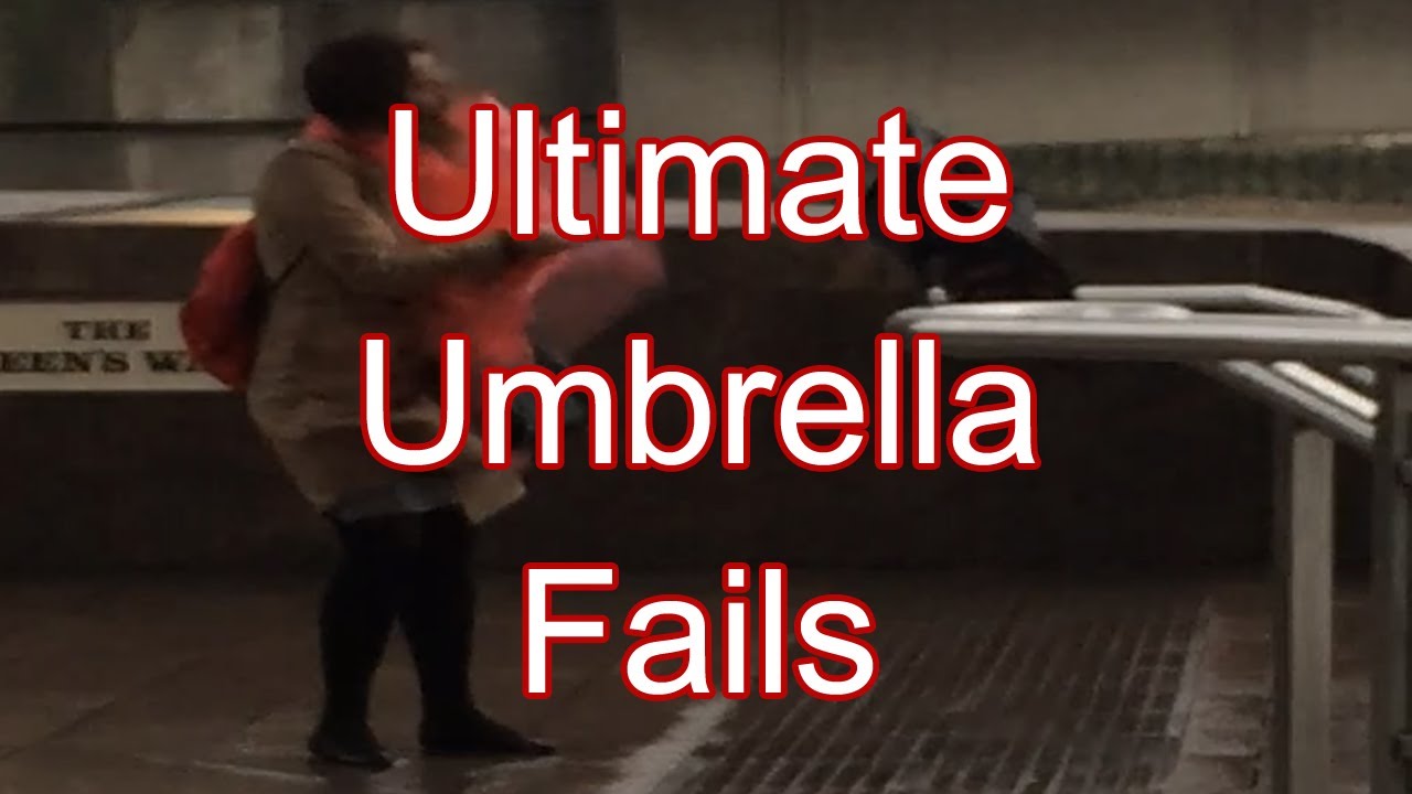Umbrella Fails Compilation