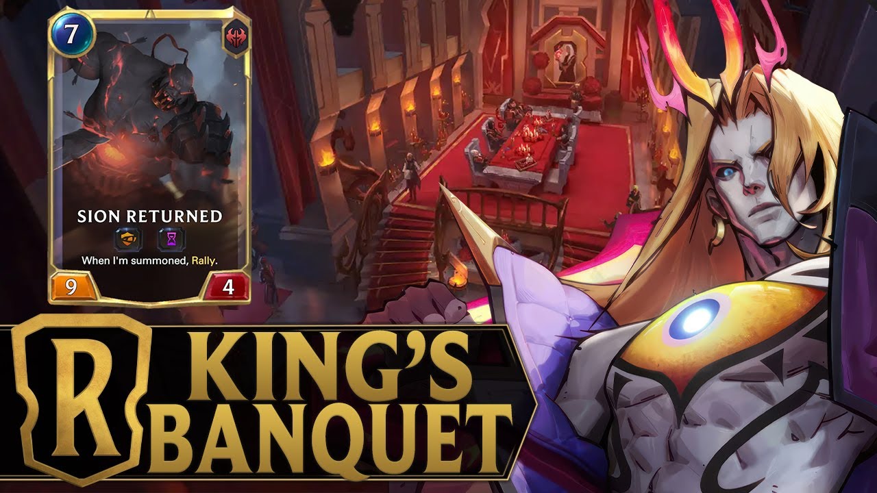 Welcome To The Ruined King's Banquet - Viego & Sion Deck - Legends of Runeterra