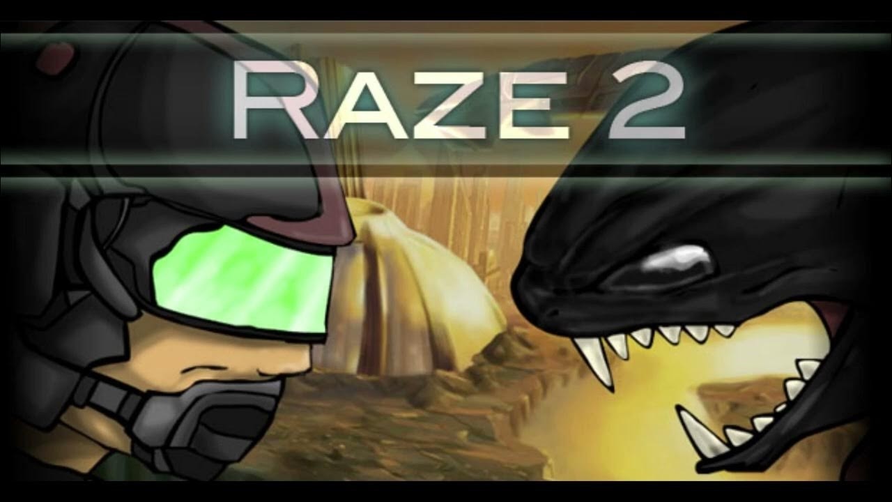 Флеш-игра: Raze 2 (Разрушитель 2) #1 Кампания За Чужие (Сложно) игра с офигенной музыкой!