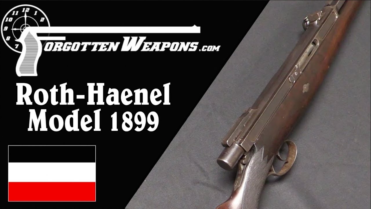Roth Haenel Model 1899 - The First Semiauto Sporting Rifle?
