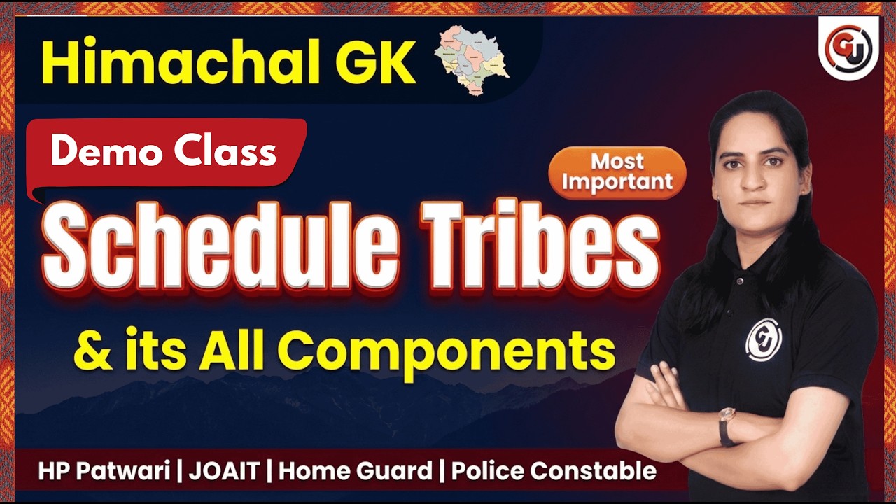 All Tribes of Himachal and its All Components || HPRCA - HP Patwari, Home Guard, Police Constable