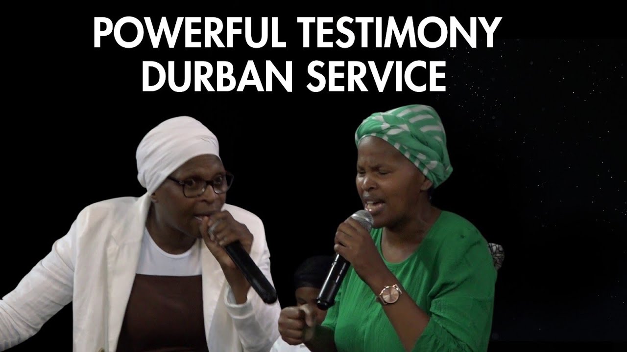 Durban Service With Mama Matekoana, Powerful Testimony.