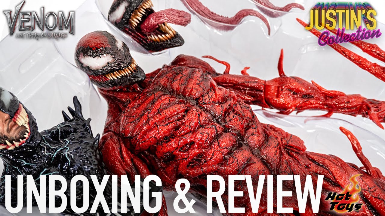 Распаковка и обзор Carnage Venom от Hot Toys