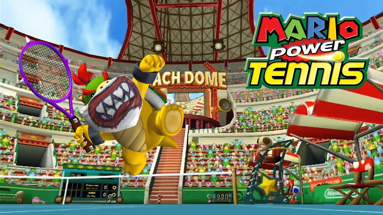 Mario Power Tennis - Bowser Jr. (All tournaments)