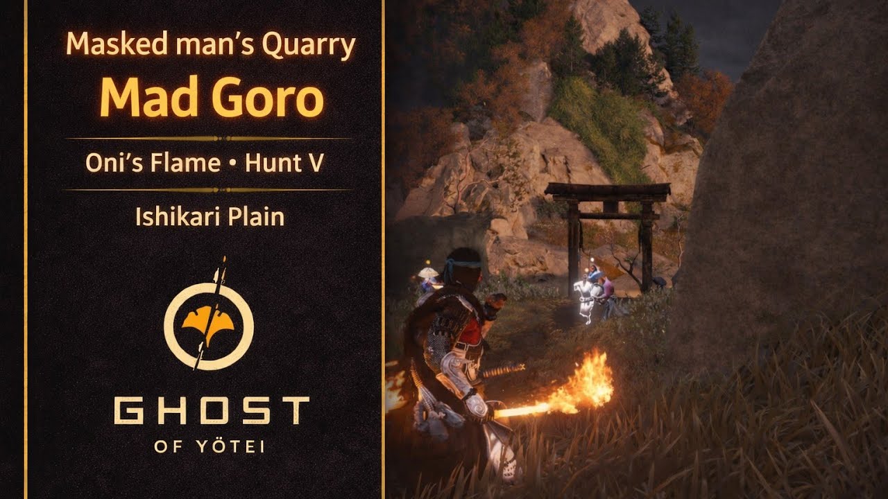 Masked Man's Quarry, Mad Goro Located – Oni's Flame Unlocked | Ghost of Yōtei
