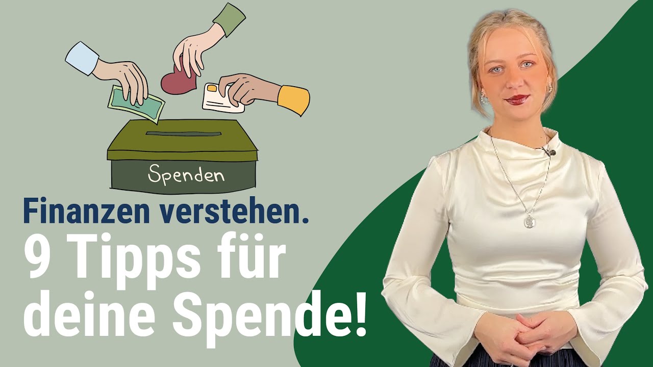Spenden, aber richtig! 9 Tipps f&uuml;r deine Spende &ndash;  Finanzen verstehen 🔥 Wir erkl&auml;ren dir Finanzen!
