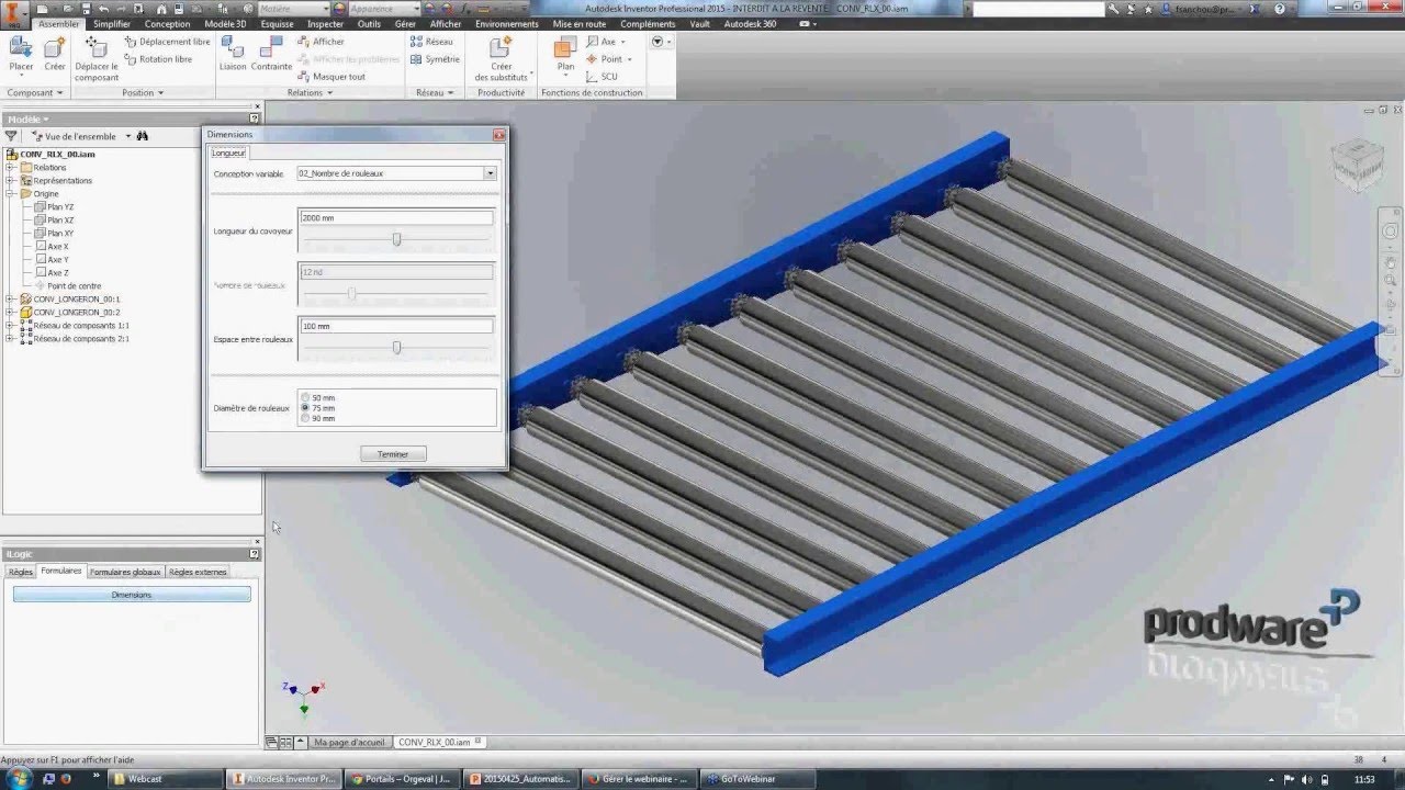 Standardiser vos conceptions dans Autodesk Inventor