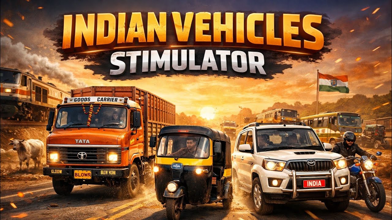 INDIAN VEHICLES SIMULATOR 3D ♥️🙏 INDIAN BIKE DRIVING 3D ♥️🙏 LIVE 🔴 VIDEO CRAZY_GAMER-t1n