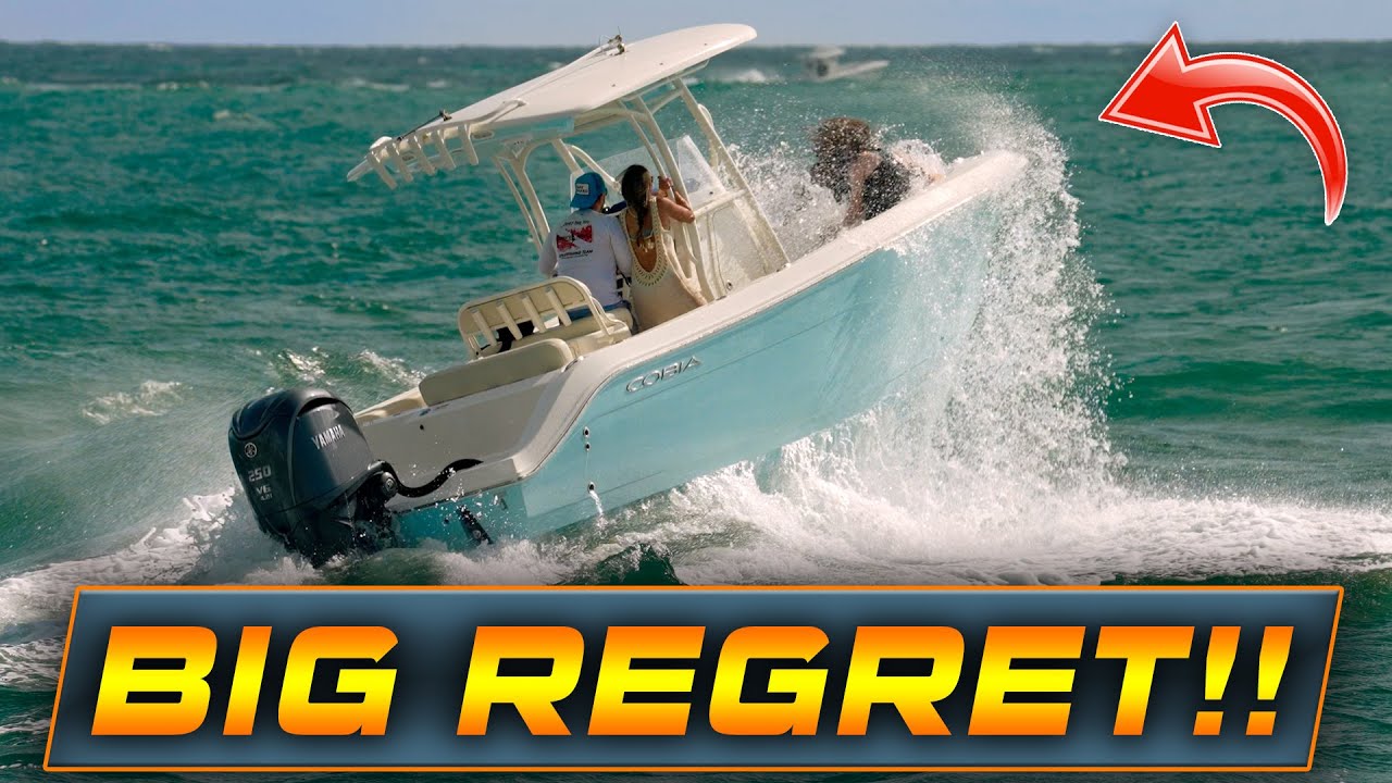 DON'T DO THIS! BOW RIDERS SWAMPED AT HAULOVER INLET! | HAULOVER BOATS | WAVY BOATS