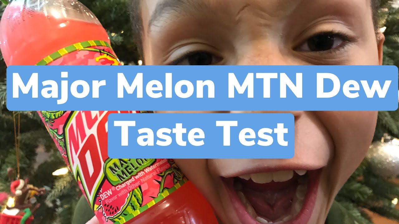 MTN Dew Major Melon Taste Test Brand New Mountain Dew Watermelon