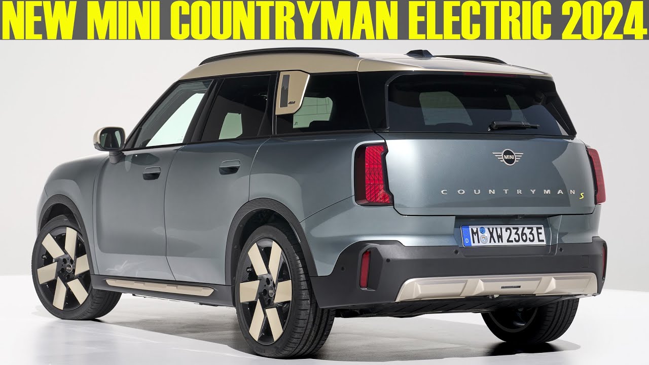 2024 New Mini Countryman Electric - Full Review!
