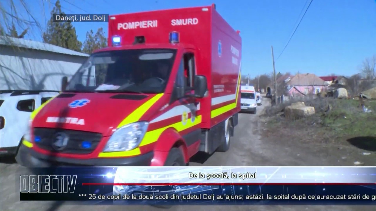 De la scoală, la spital