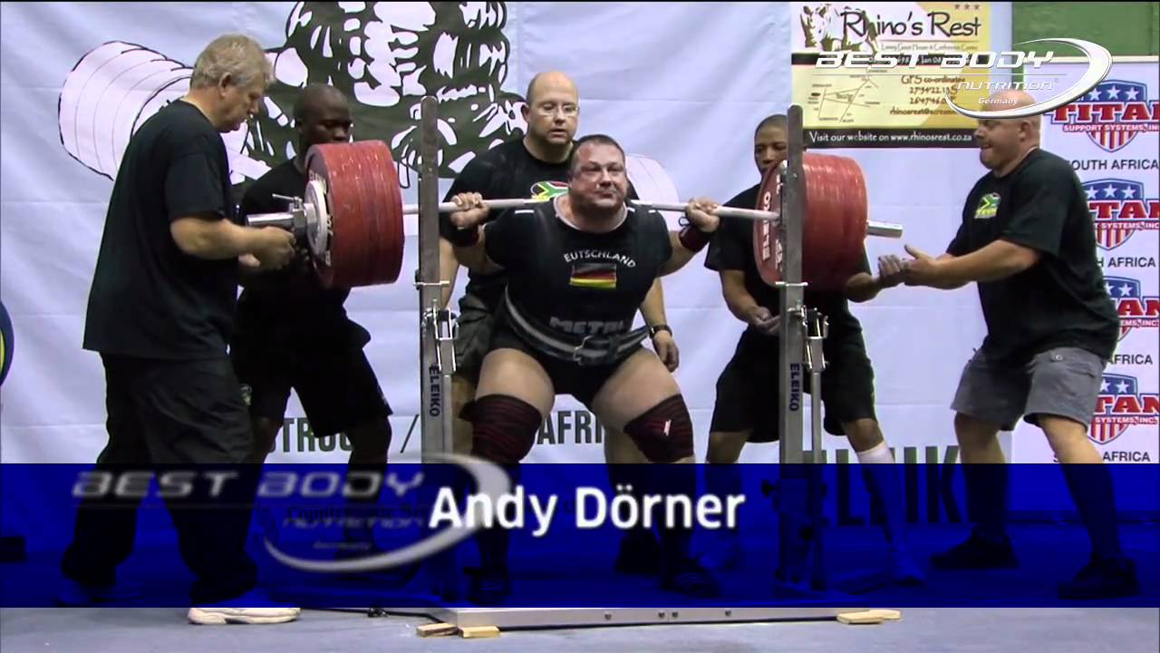 Best Body Nutrition Athlet Andy D&ouml;rner - WM in S&uuml;dafrika 2010